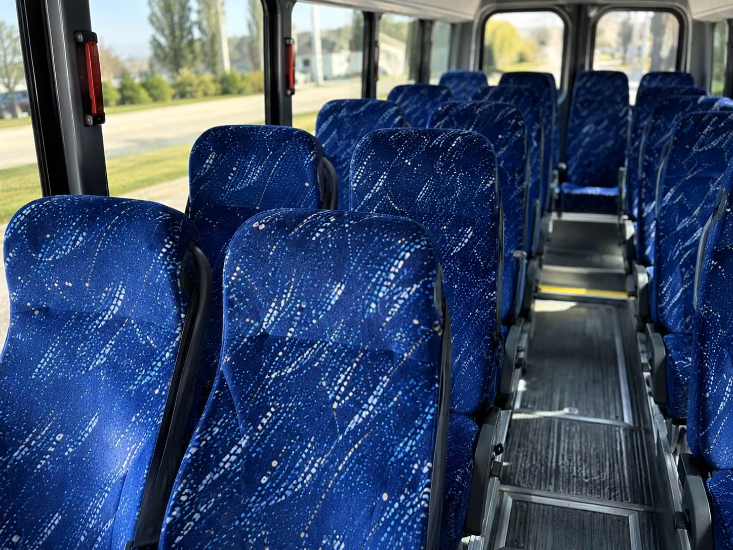 20 passenger minibus interior