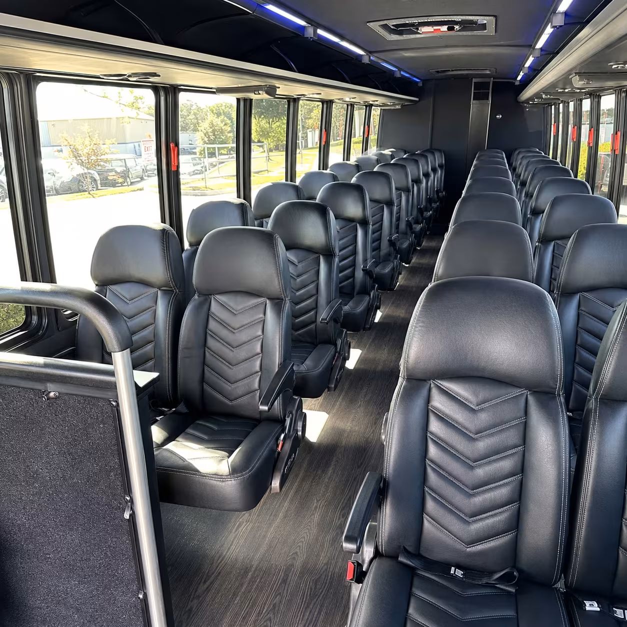 30 passenger minibus interior