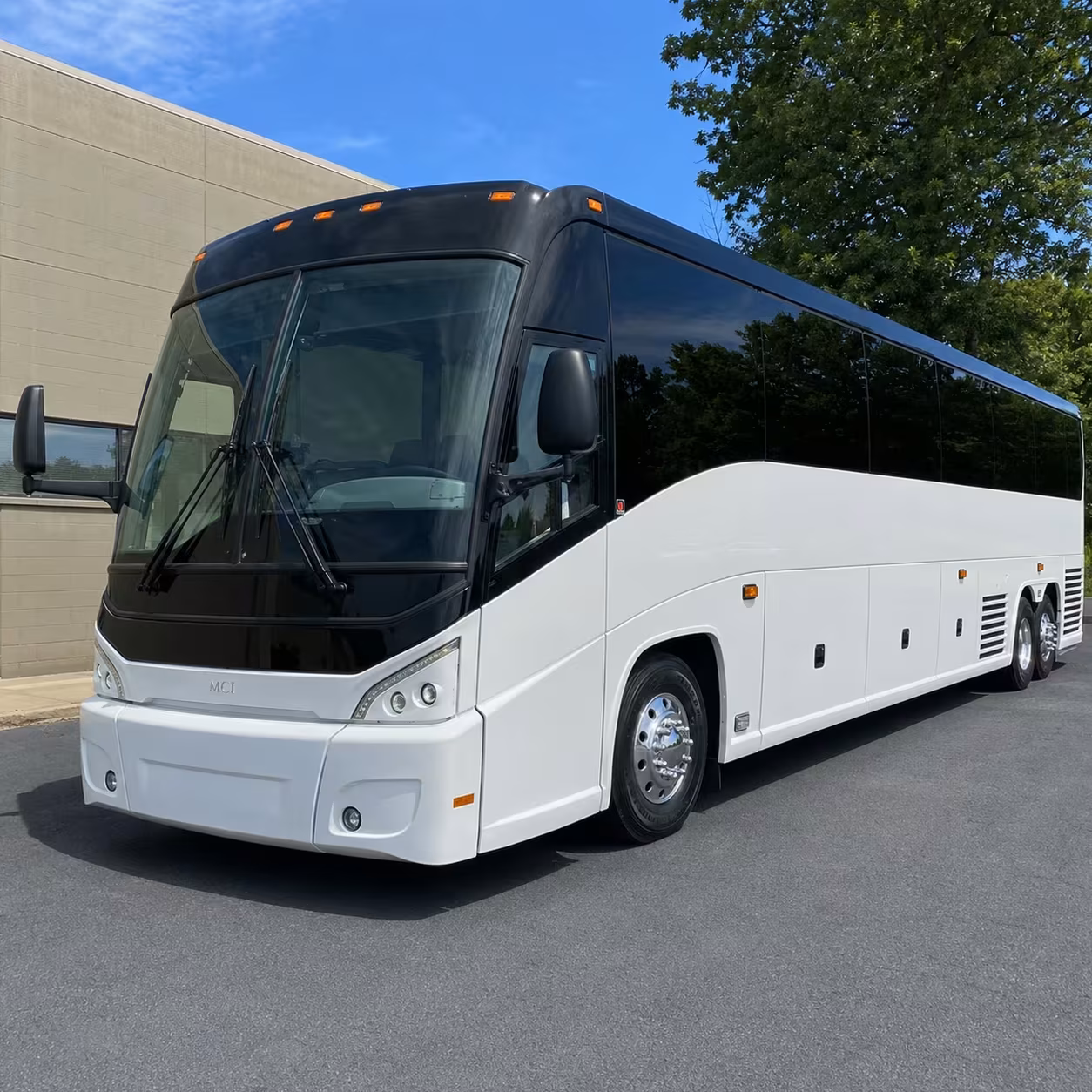 56 passenger charter bus
