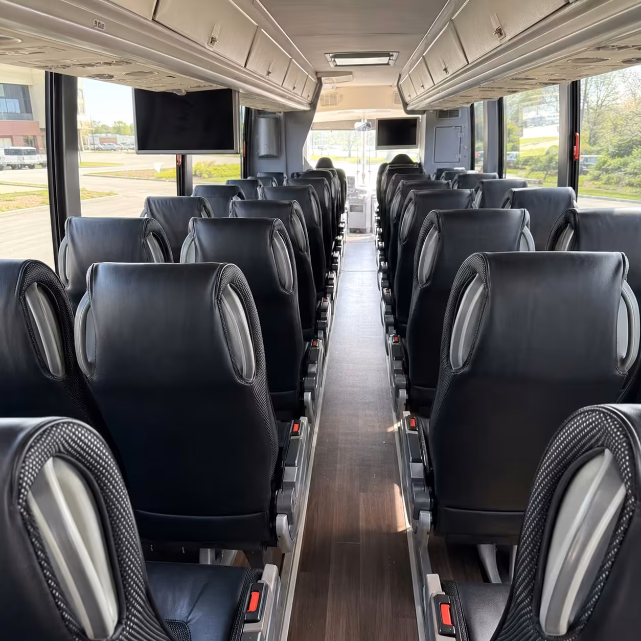 sports team and fan group charter buses in quincy
